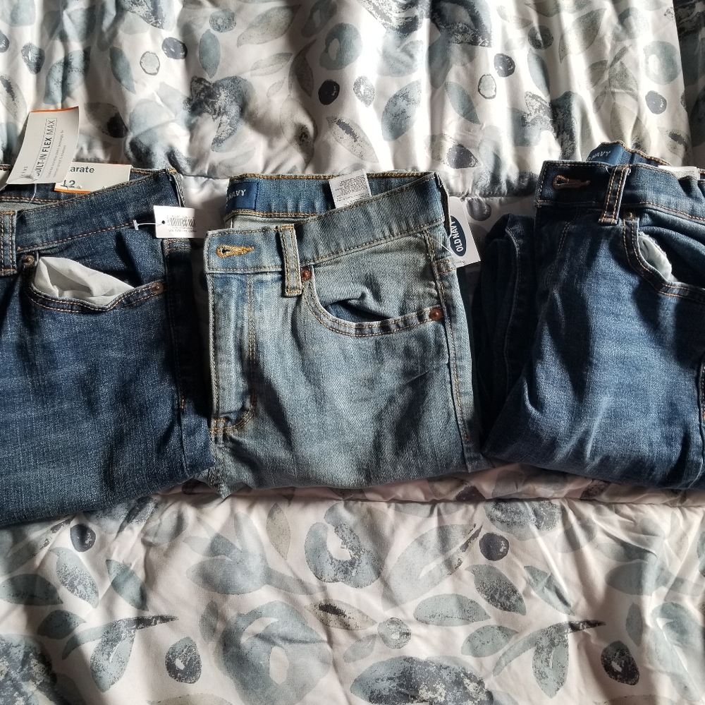 Bundle of 3 Old Navy Jean's size 12